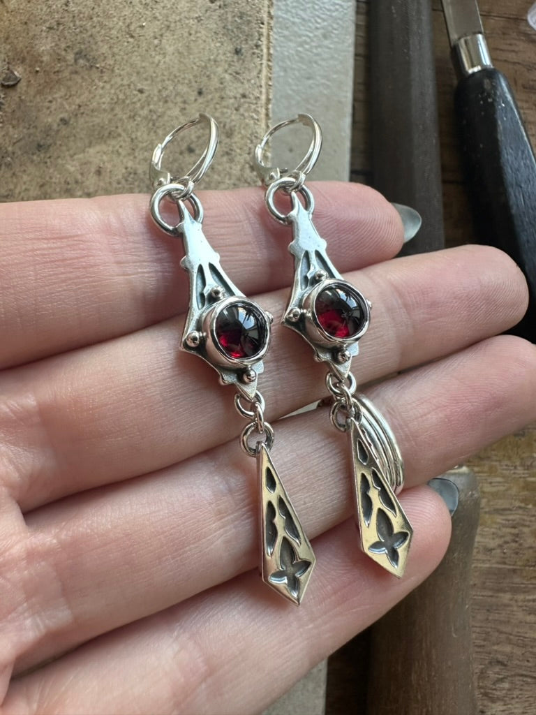 Reliquary Earrings
