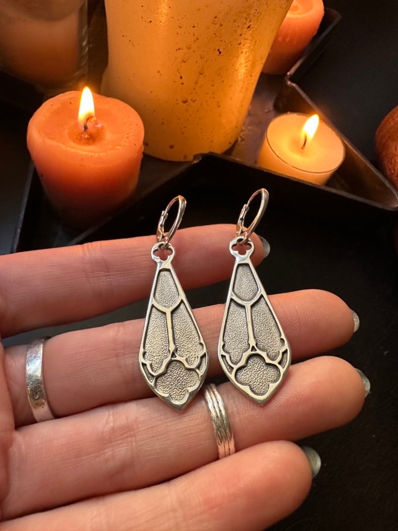Rose Window Earrings