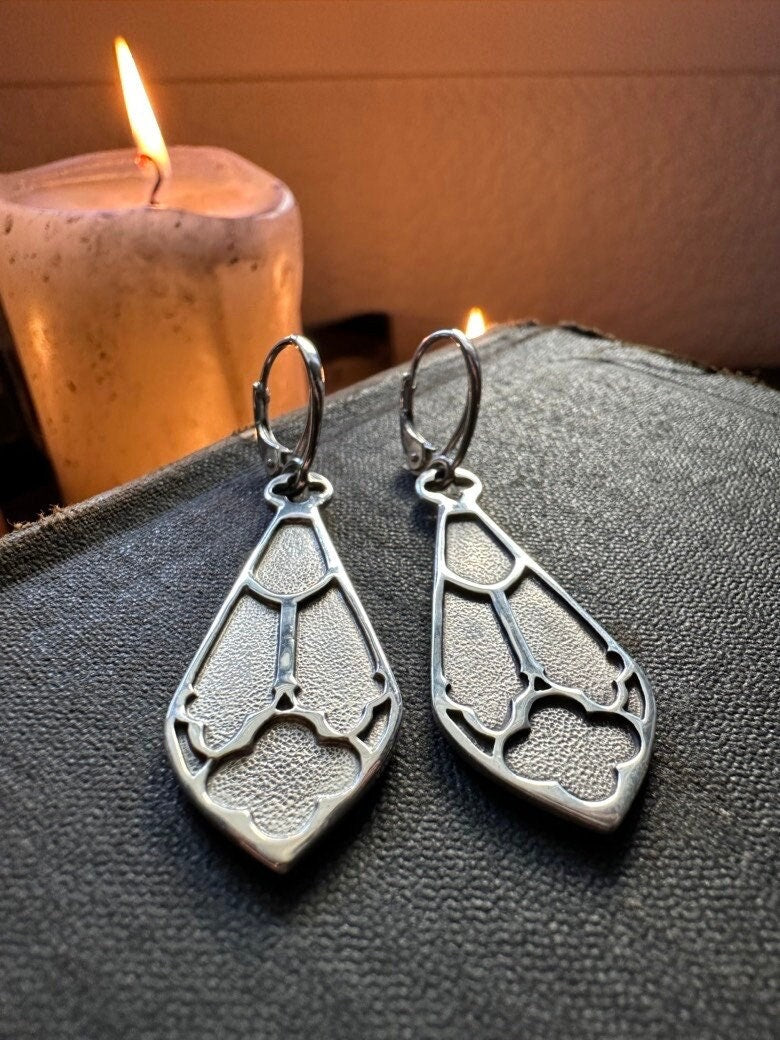 Rose Window Earrings